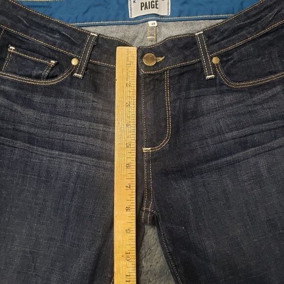 PAIGE Jimmy Jimmy Rebel skinny jeans - Size 28 Dark Wash - Picture 11 of 12